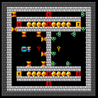 The image of the level in the editor.