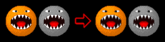 Yam-yams in R'n'D 64 before/after changes