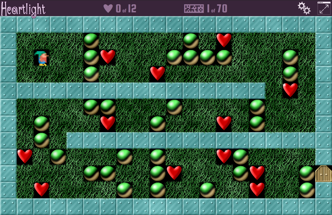 Level 1 of Heartlight, based on https://www.playheartlight.online/