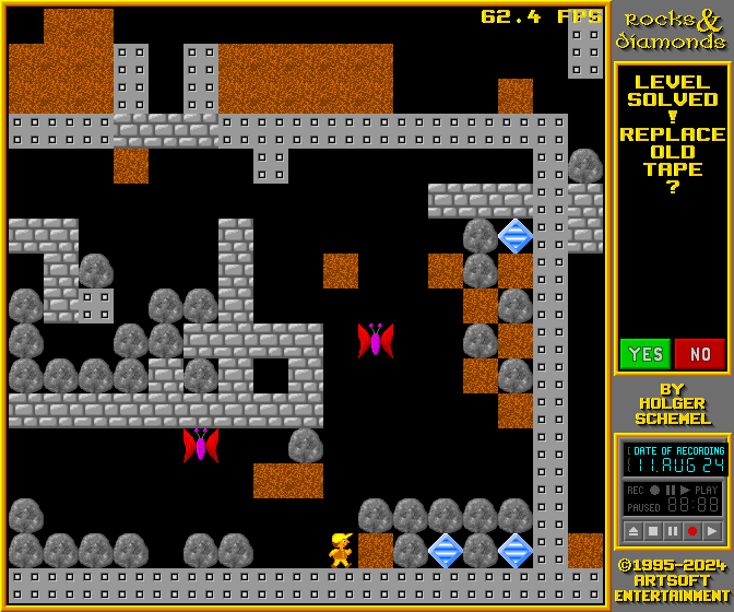 RnD Boulder Dash - Level finished but still running.png