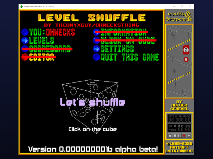 Not really a real version number, just a joke. It's just kind of "Update 1", that's it