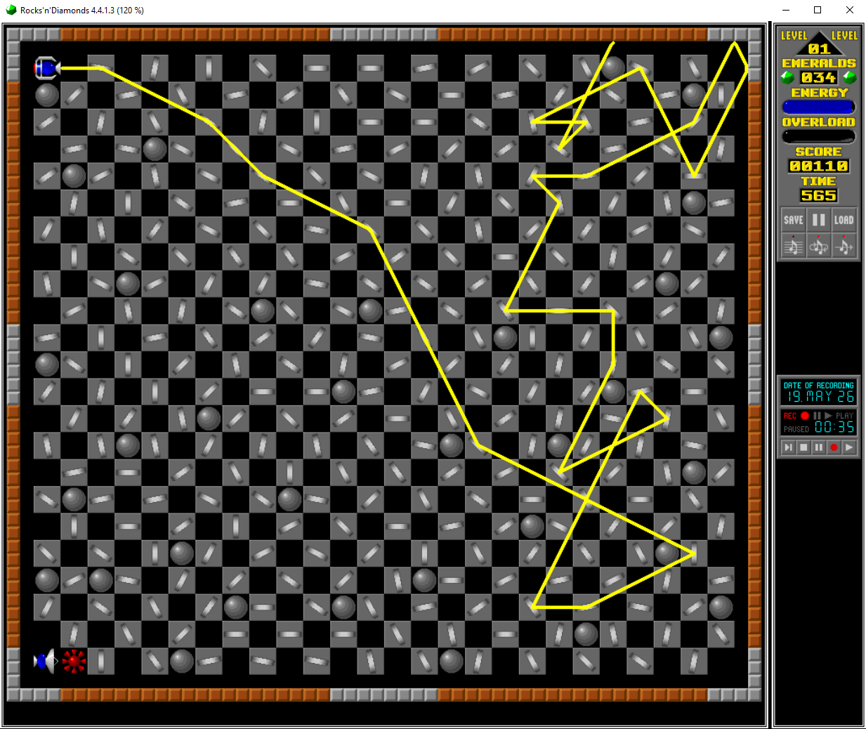 This is when I switch to that levelset from another one