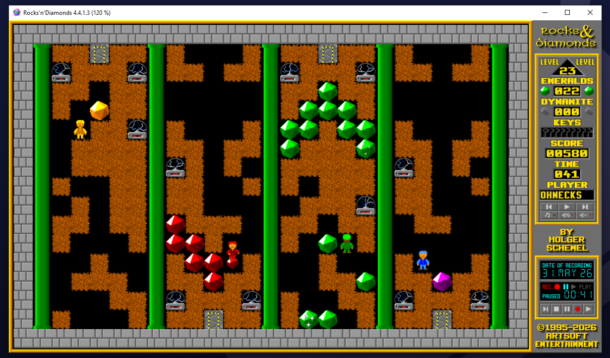 Playing with four players