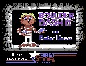 The title screen of Boulder Dash II: Rockford's Revenge