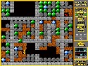 Screenshot 1: Emerald Mine style level