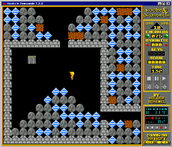 BoulderDash Style Level